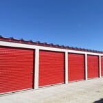 All drive-up self storage units have large doors.