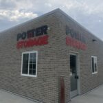 Potter Storage facility drive office.